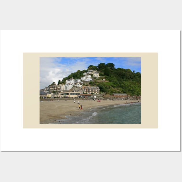 A View of East Looe Wall Art by RedHillDigital